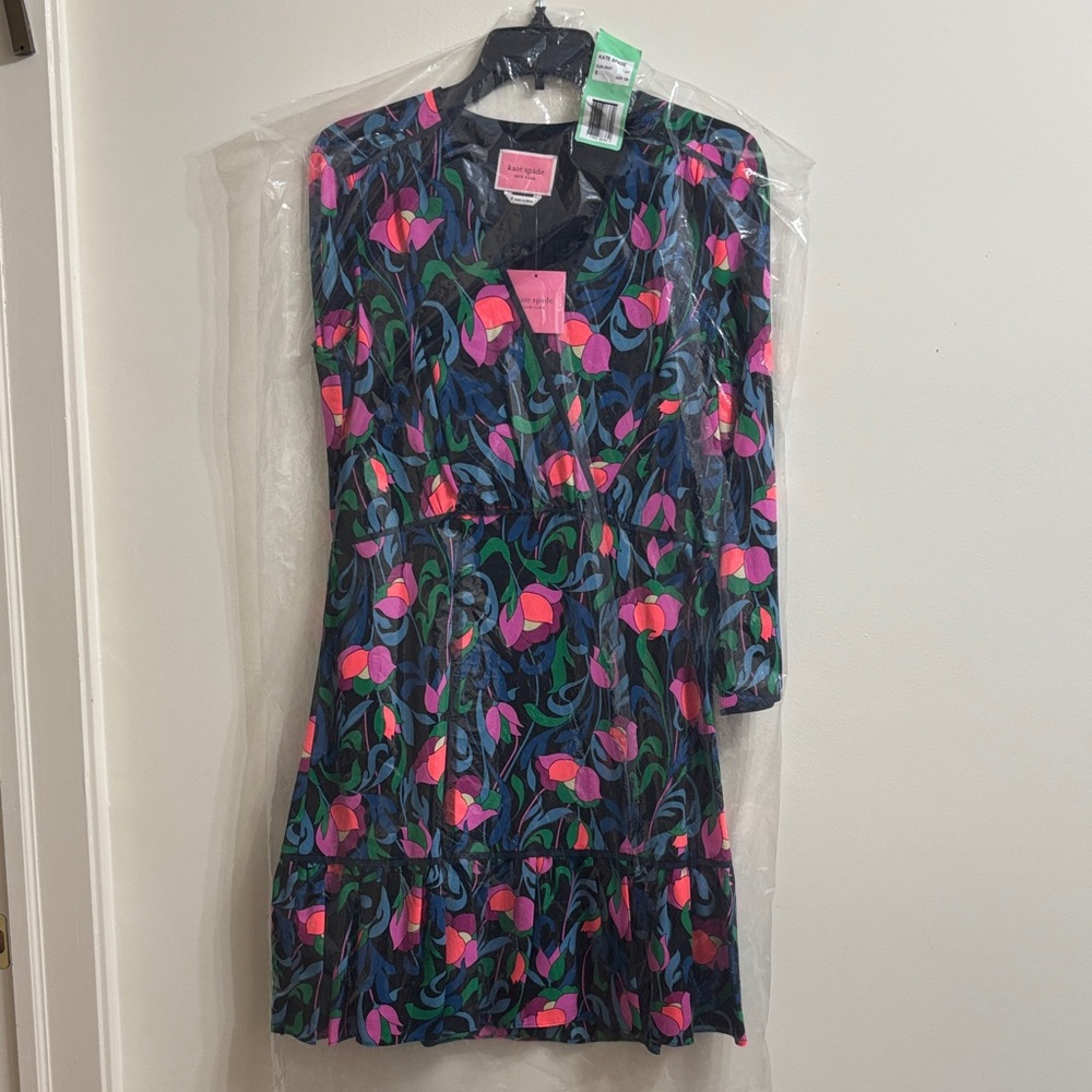 Kate Spade Multicolor Floral Dress